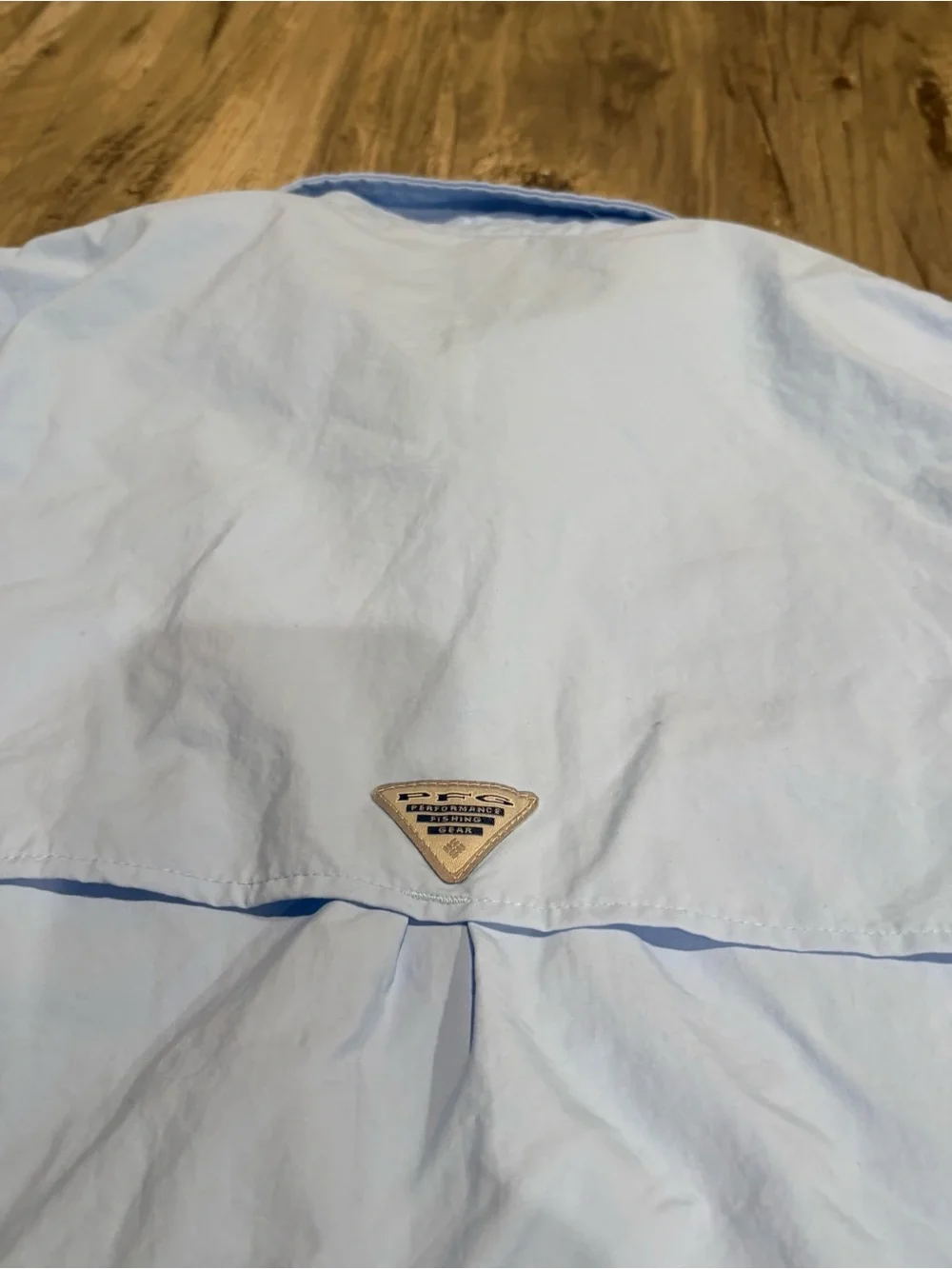 Columbia Youth PFG Fishing Vented UV Protection LS Shirt SZ L (10/12)